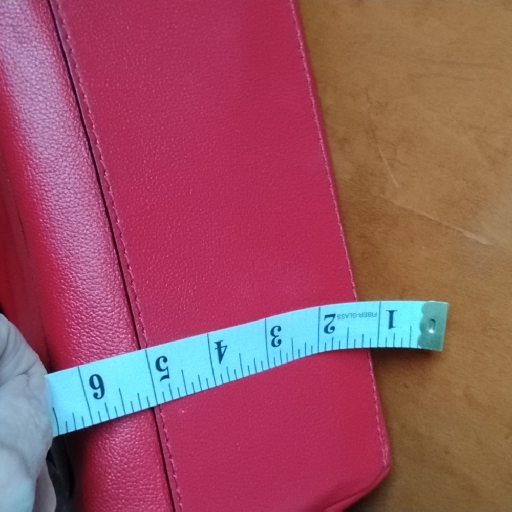 Kate Spade Red Leather Satchel - Picture 10 of 13